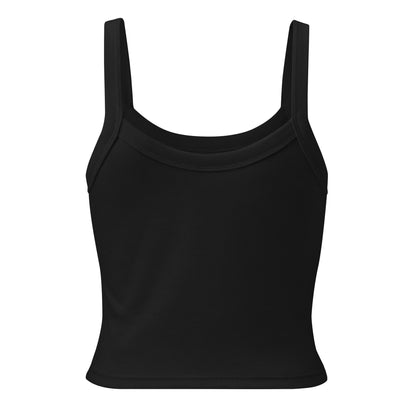 "Cindy" Micro-Rib Tank Top | Women's | White Palm