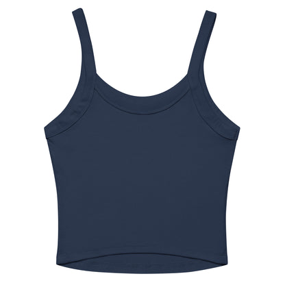 "Cindy" Micro-Rib Tank Top | Women's | White Palm