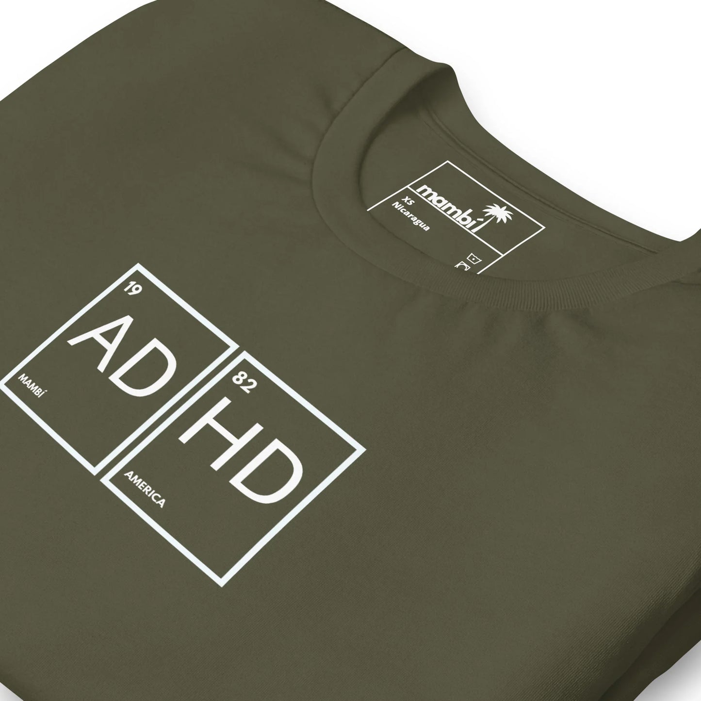 "Elemental" Short-Sleeve Graphic Tee | Unisex | White Print