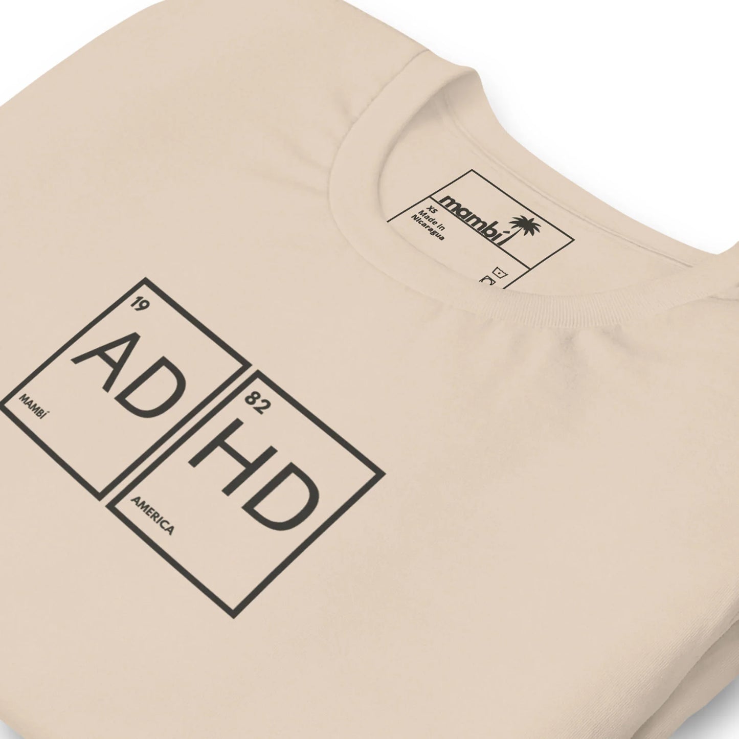 "Elemental" Short-Sleeve Graphic Tee | Unisex | Black Print