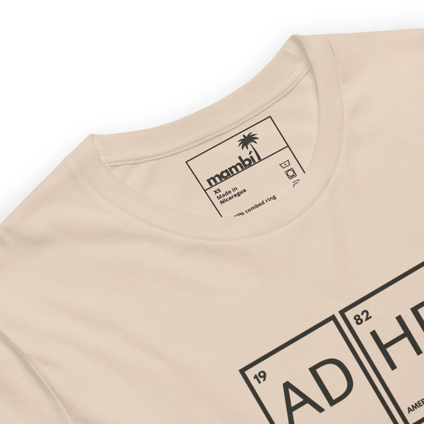 "Elemental" Short-Sleeve Graphic Tee | Unisex | Black Print