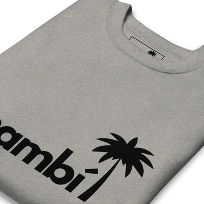 "Fernándo" Premium Logo Sweatshirt | Unisex | Black Print