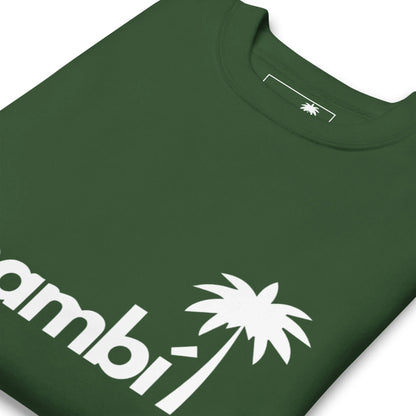 "Fernándo" Premium Logo Sweatshirt | Unisex | White Print