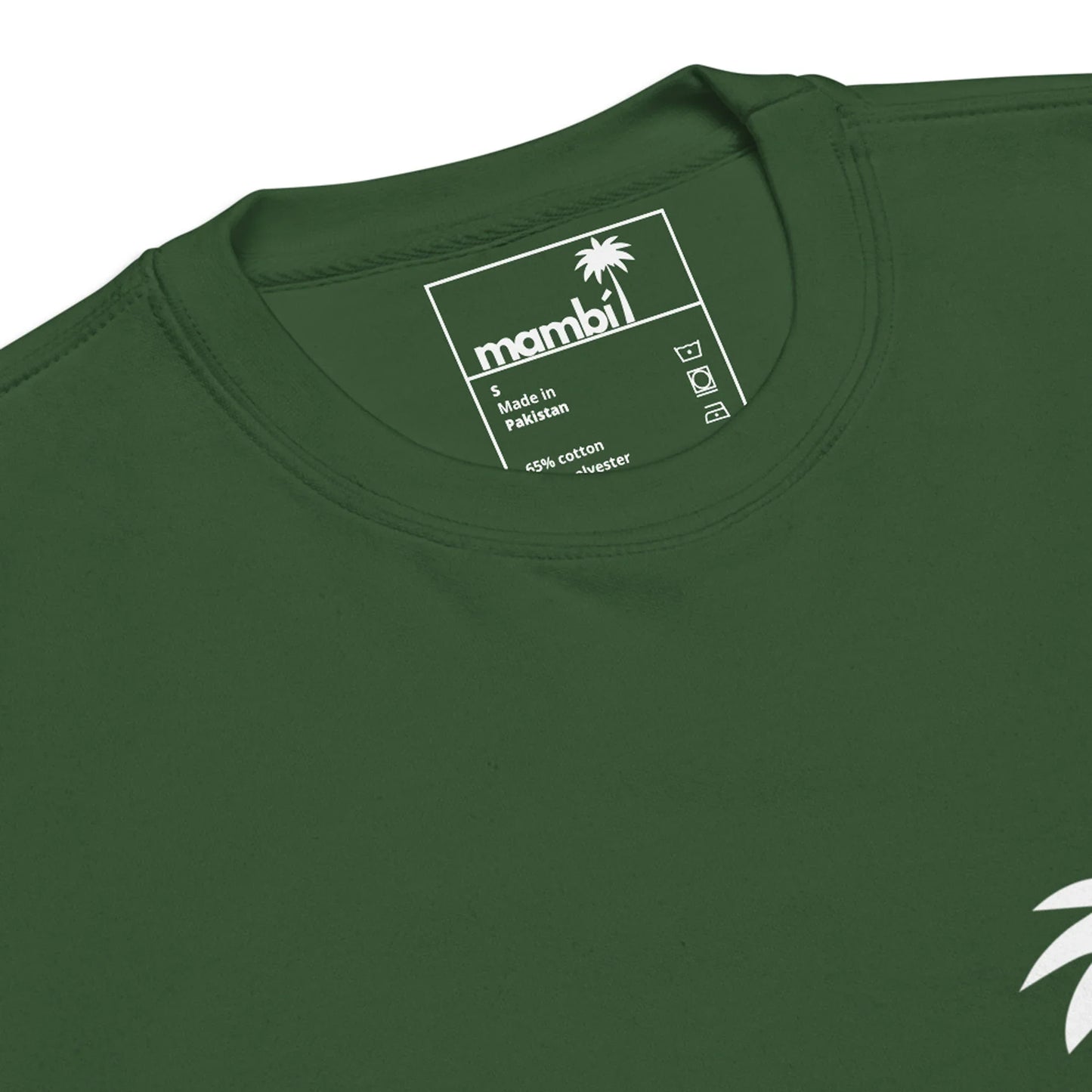 "Fernándo" Premium Logo Sweatshirt | Unisex | White Print