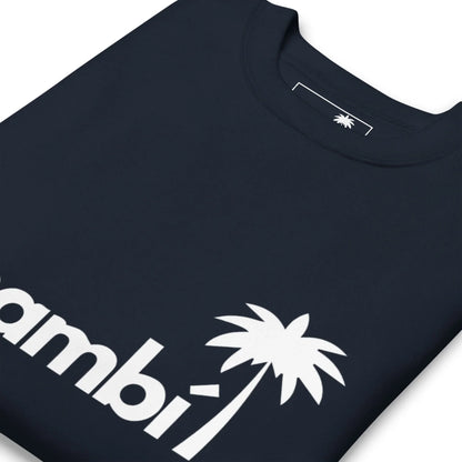 "Fernándo" Premium Logo Sweatshirt | Unisex | White Print