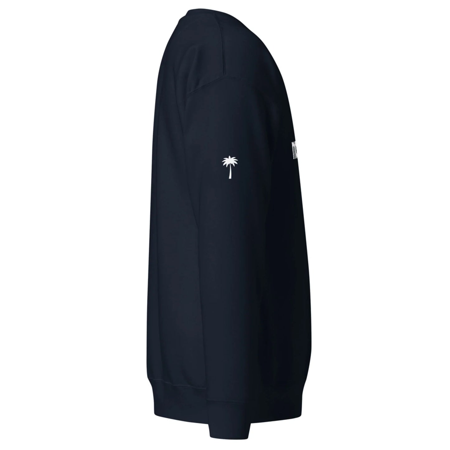 "Fernándo" Premium Logo Sweatshirt | Unisex | White Print