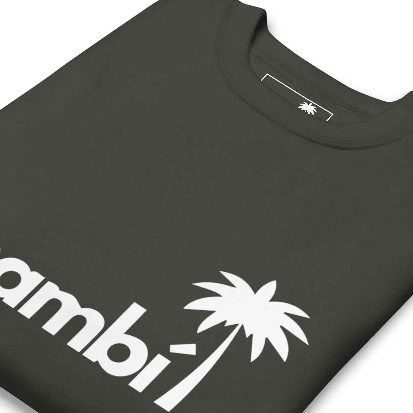 "Fernándo" Premium Logo Sweatshirt | Unisex | White Print