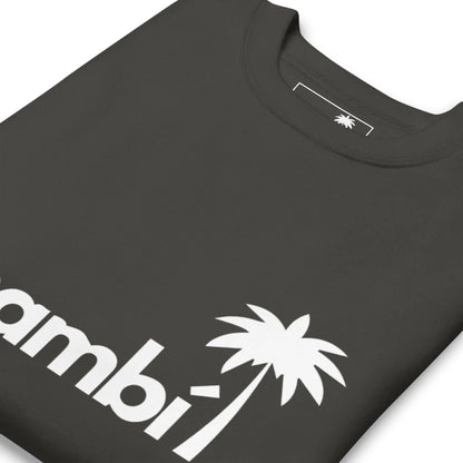 "Fernándo" Premium Logo Sweatshirt | Unisex | White Print