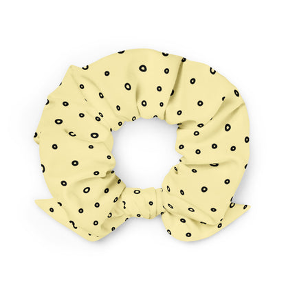 “Jenna” Dotted Hair Tie Scrunchie