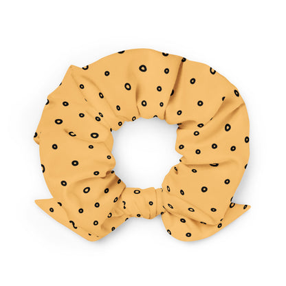 “Jenna” Dotted Hair Tie Scrunchie