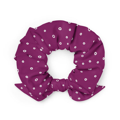 “Jenna” Dotted Hair Tie Scrunchie