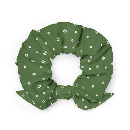 “Jenna” Dotted Hair Tie Scrunchie