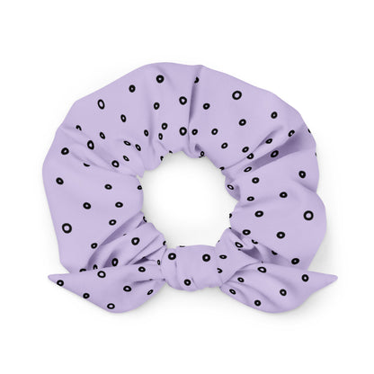 “Jenna” Dotted Hair Tie Scrunchie