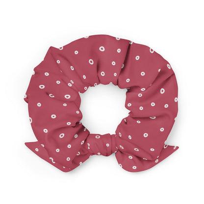 “Jenna” Dotted Hair Tie Scrunchie