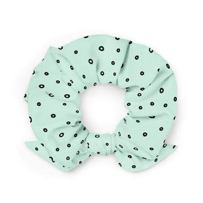 “Jenna” Dotted Hair Tie Scrunchie