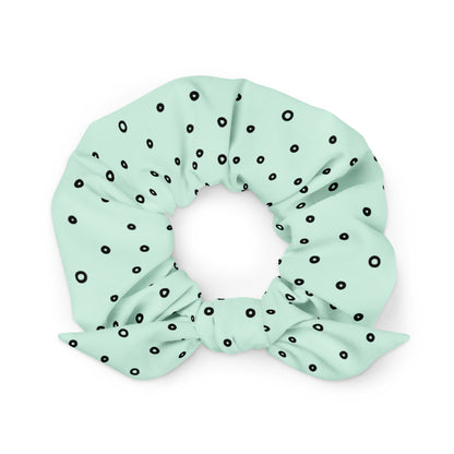 “Jenna” Dotted Hair Tie Scrunchie