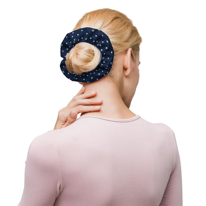 “Jenna” Dotted Hair Tie Scrunchie
