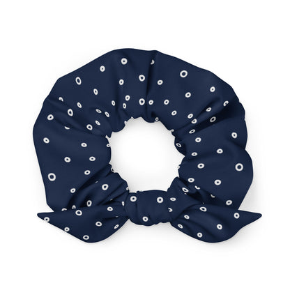 “Jenna” Dotted Hair Tie Scrunchie
