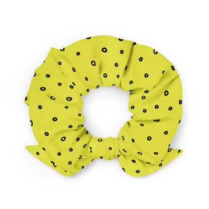 “Jenna” Dotted Hair Tie Scrunchie