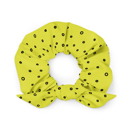 “Jenna” Dotted Hair Tie Scrunchie