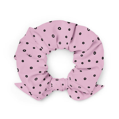“Jenna” Dotted Hair Tie Scrunchie