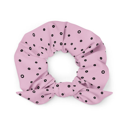 “Jenna” Dotted Hair Tie Scrunchie