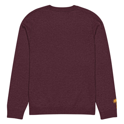 "Maestro" Jacquard-Knitted Crew-Neck Sweater | Classic Fit | Unisex