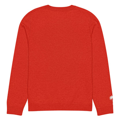 "Maestro" Jacquard-Knitted Crew-Neck Sweater | Classic Fit | Unisex