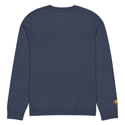 "Maestro" Jacquard-Knitted Crew-Neck Sweater | Classic Fit | Unisex