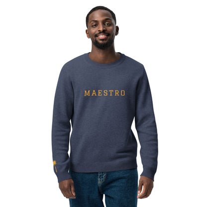 "Maestro" Jacquard-Knitted Crew-Neck Sweater | Classic Fit | Unisex