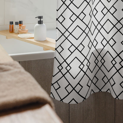 “Metropolitan” Shower Curtain