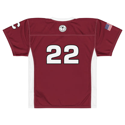 "Randy" American Football Jersey | Unisex | Burgundy