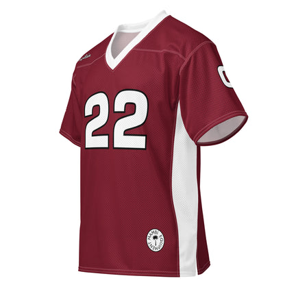 "Randy" American Football Jersey | Unisex | Burgundy