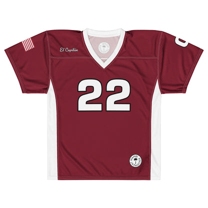 "Randy" American Football Jersey | Unisex | Burgundy