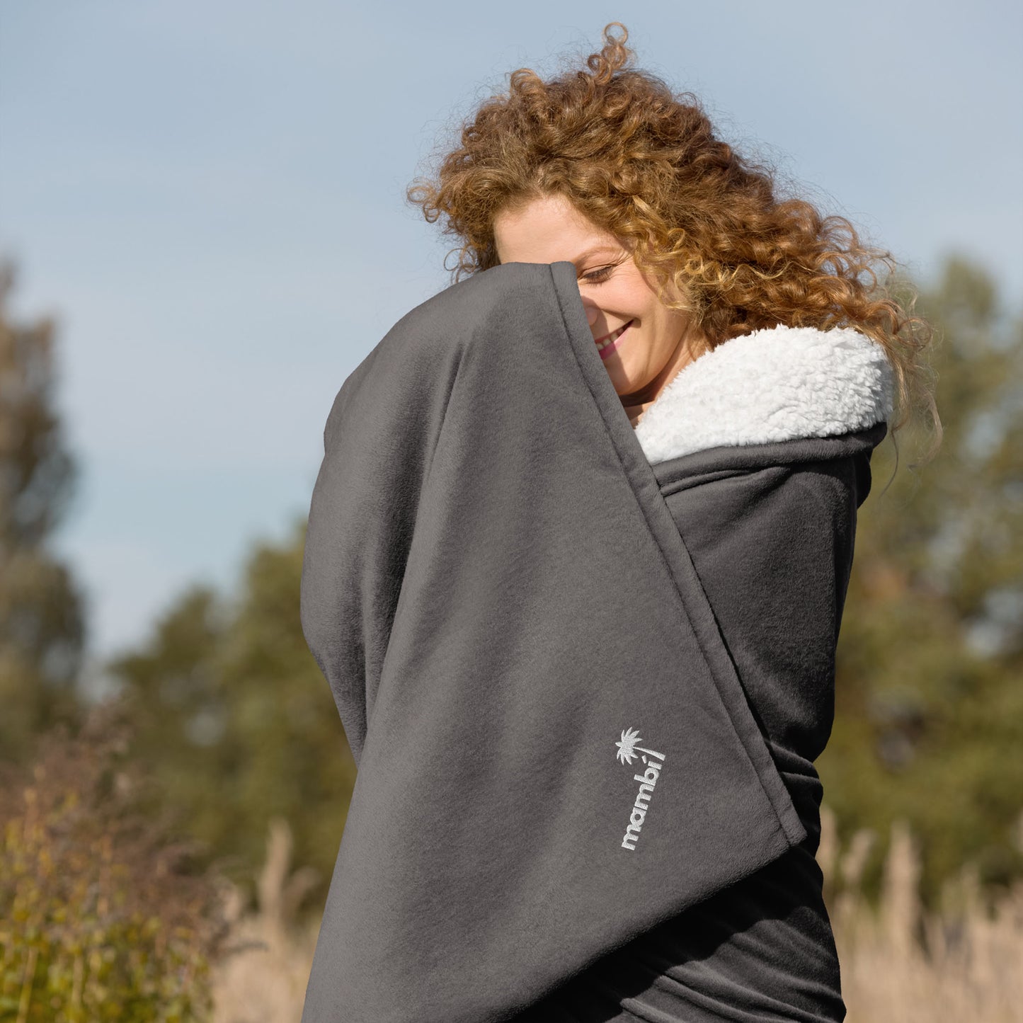 “Siesta” Premium Sherpa Blanket